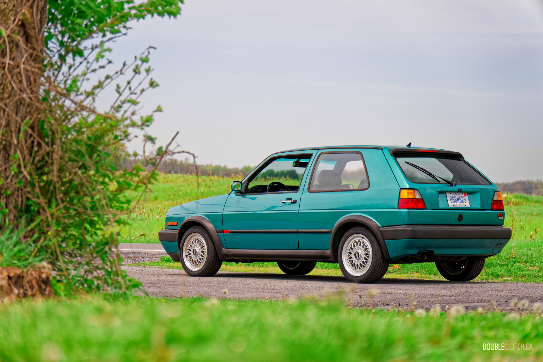 1992 Volkswagen GTI 16V rear quarter view