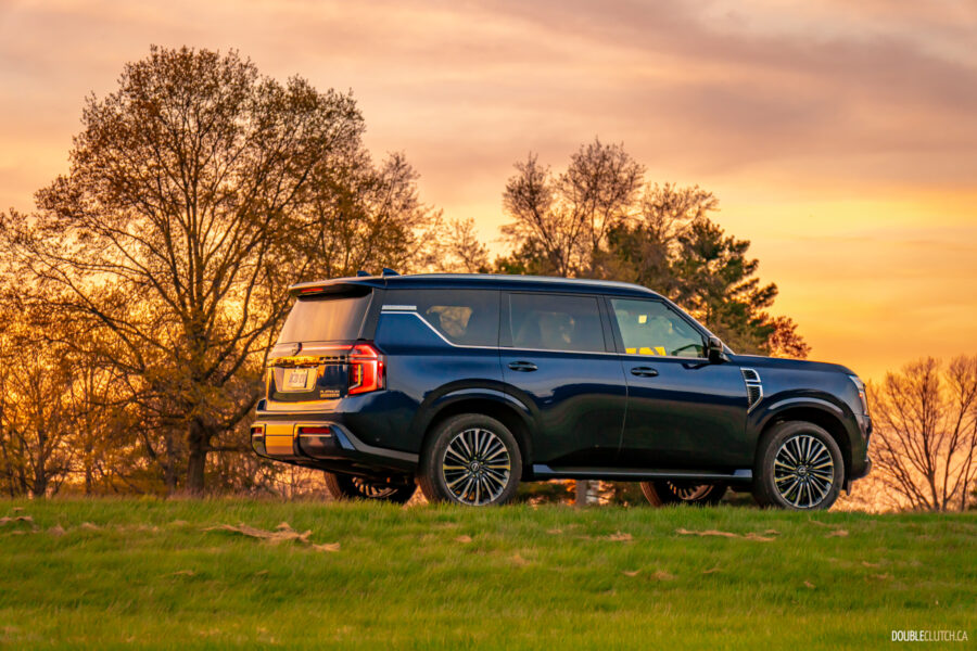 2025 Nissan Armada rear quarter view