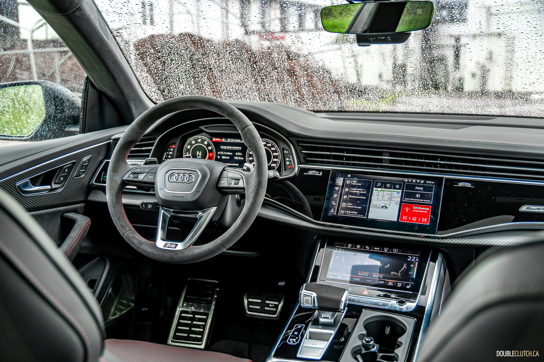2025 Audi RS Q8 Performance interior cockpit view
