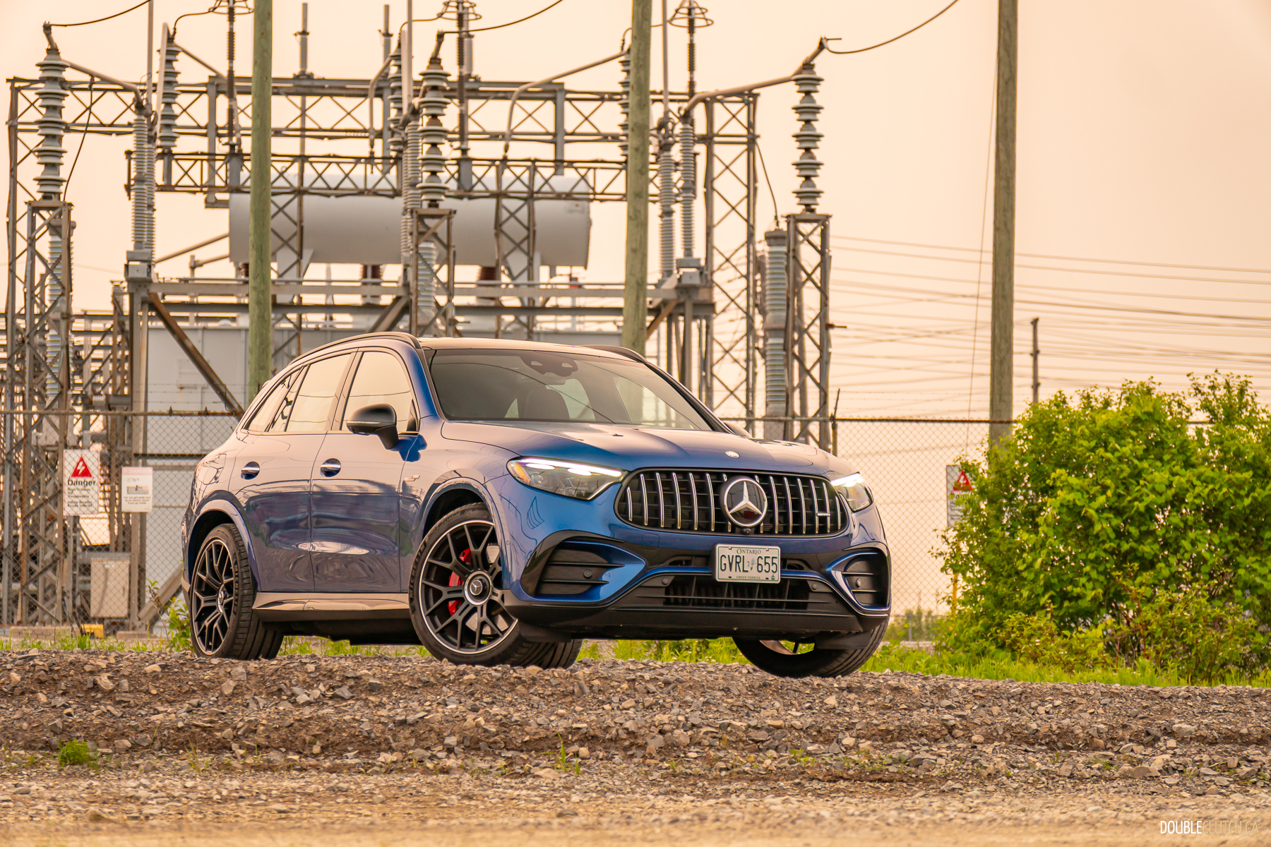 2025 Mercedes-AMG GLC 63 S front quarter view