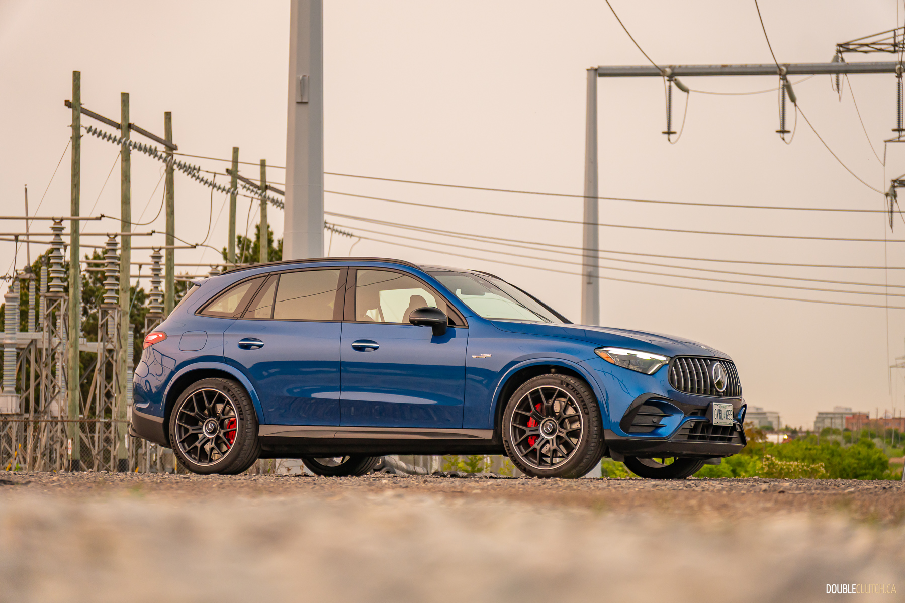 2025 Mercedes-AMG GLC 63 S front quarter view