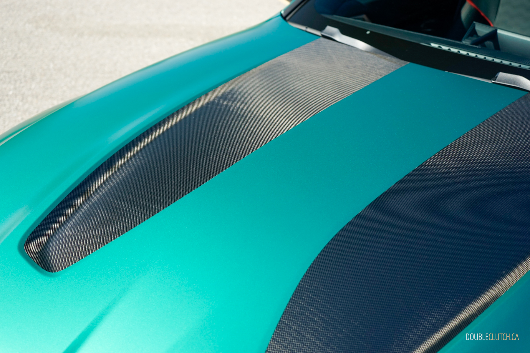 2025 BMW M4 CS front hood close-up