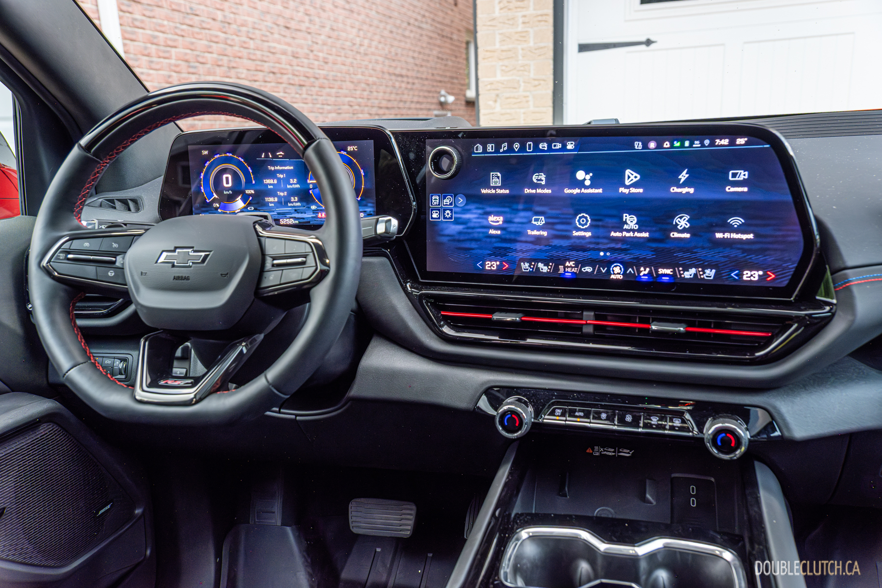 2025 Chevrolet Silverado EV RST interior view