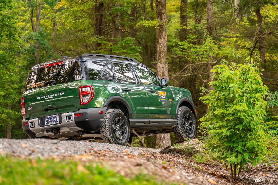 2025 Ford Brono Sport Sasquatch at Bronco Off-Roadeo experience in Tennessee
