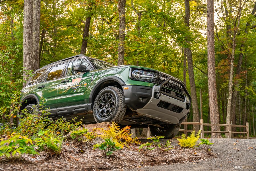 2025 Ford Brono Sport Sasquatch at Bronco Off-Roadeo experience in Tennessee
