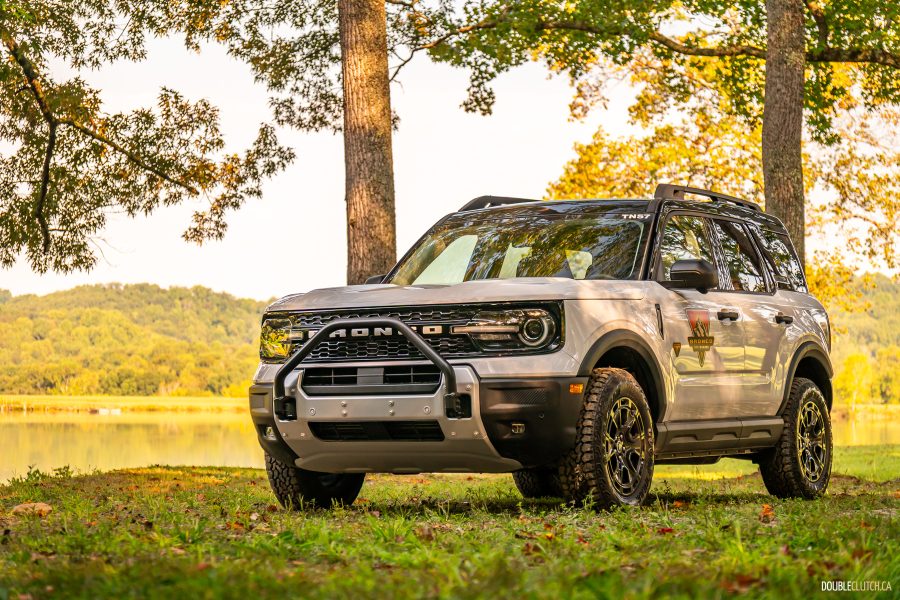 2025 Ford Brono Sport Sasquatch at Bronco Off-Roadeo experience in Tennessee