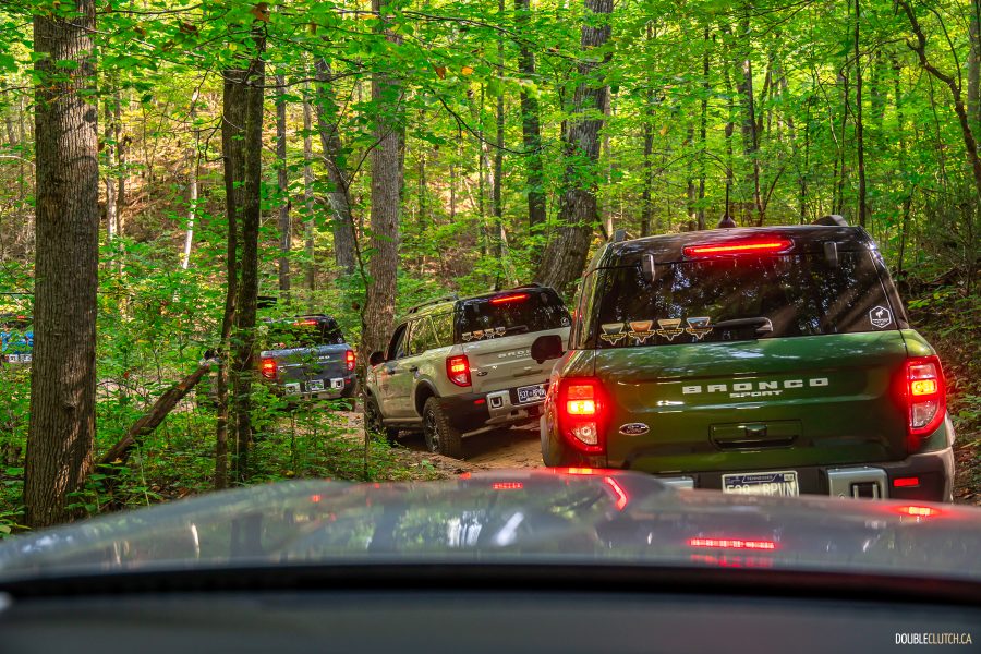 2025 Ford Brono Sport Sasquatch at Bronco Off-Roadeo experience in Tennessee