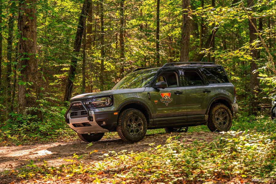 2025 Ford Brono Sport Sasquatch at Bronco Off-Roadeo experience in Tennessee