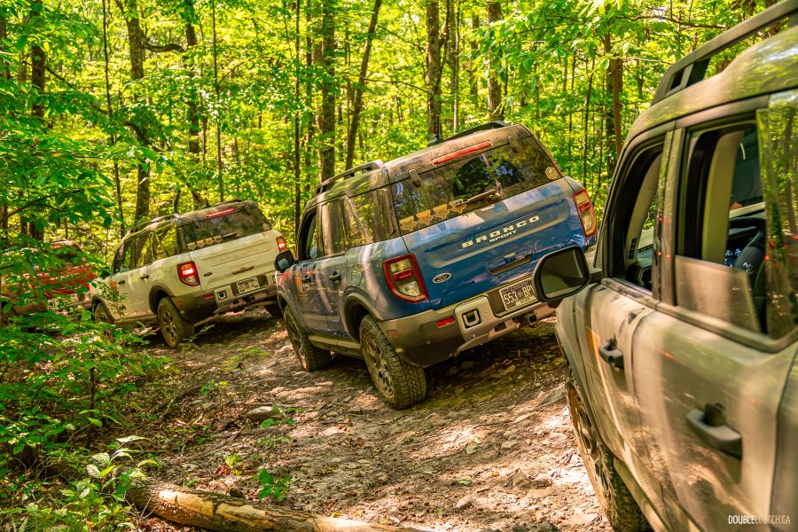 2025 Ford Brono Sport Sasquatch at Bronco Off-Roadeo experience in Tennessee