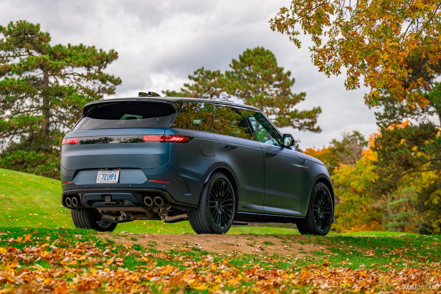 2025 Range Rover Sport SV in Nebula Blue matte