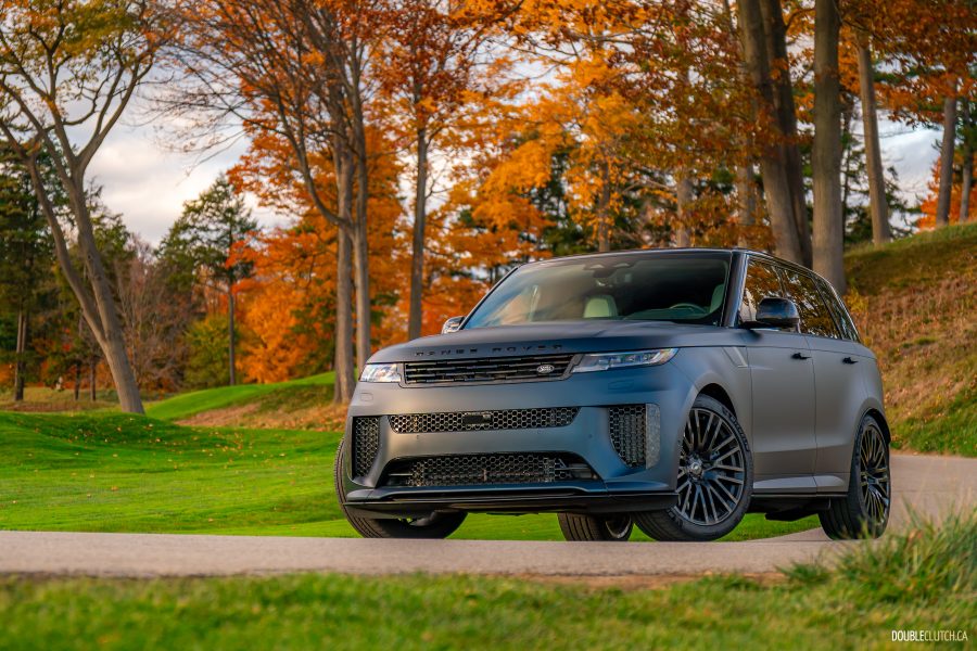 2025 Range Rover Sport SV in Nebula Blue matte