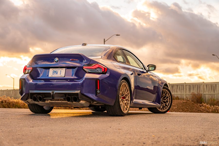 2026 BMW M2 CS in Velvet Blue