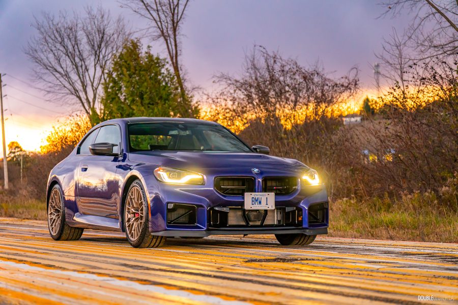 2026 BMW M2 CS in Velvet Blue