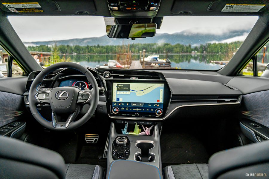 2026 Lexus RZ550e F Sport interior