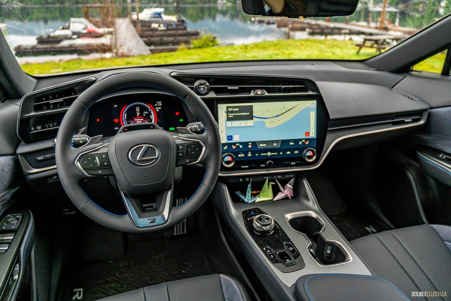 2026 Lexus RZ550e F Sport interior