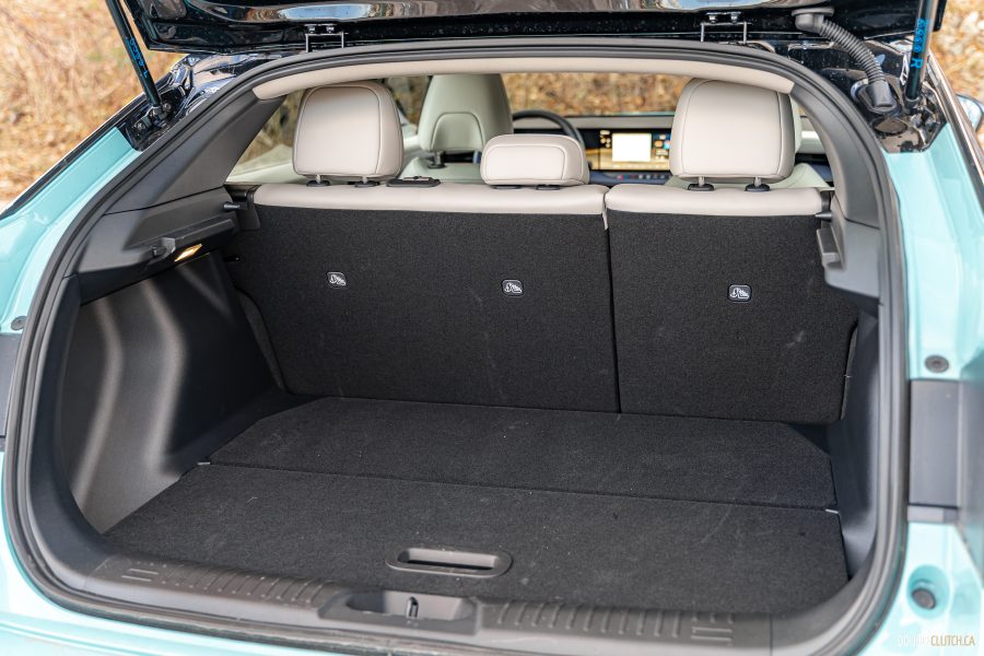 2026 Nissan Leaf interior cargo area