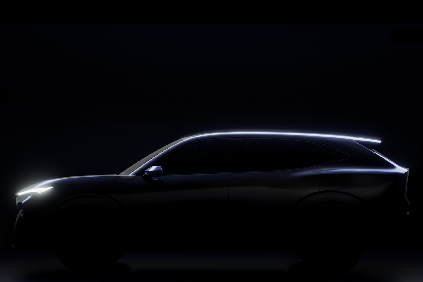 Fourth-generation Acura RDX Hybrid teaser