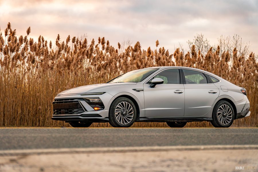 2026 Hyundai Sonata Hybrid in matte Aero Silver