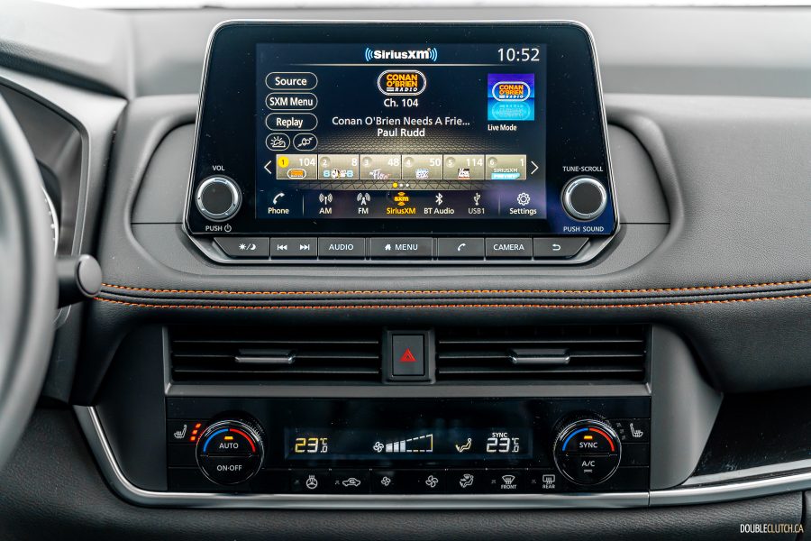 2025 Nissan Rogue Rock Creek interior