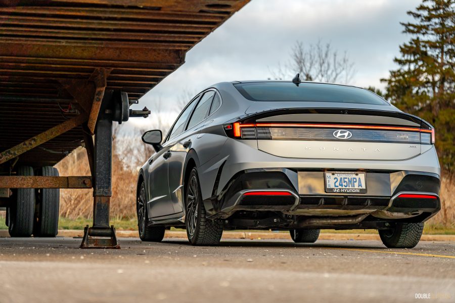 2026 Hyundai Sonata Hybrid in matte Aero Silver