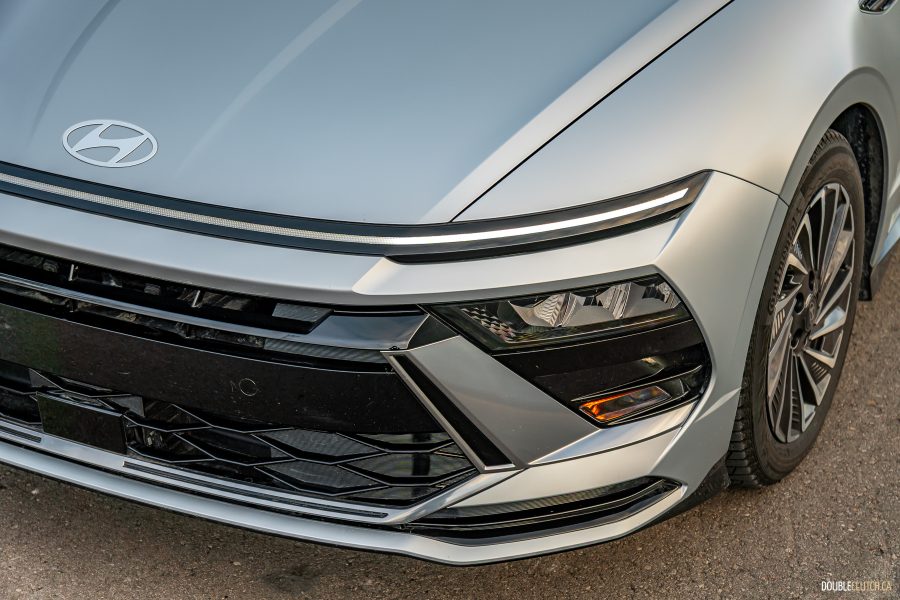 2026 Hyundai Sonata Hybrid in matte Aero Silver