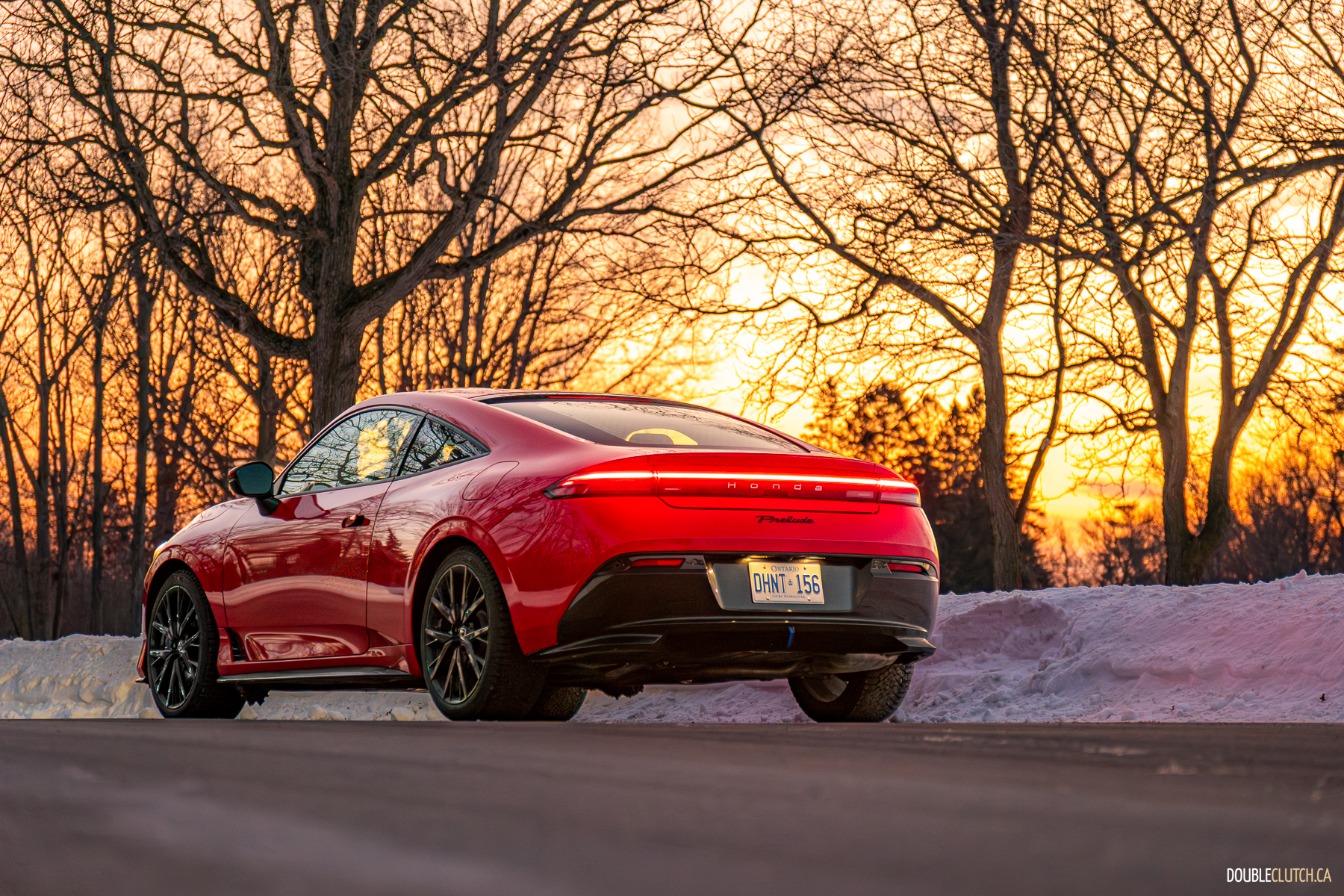 2026 Honda Prelude in Rallye Red