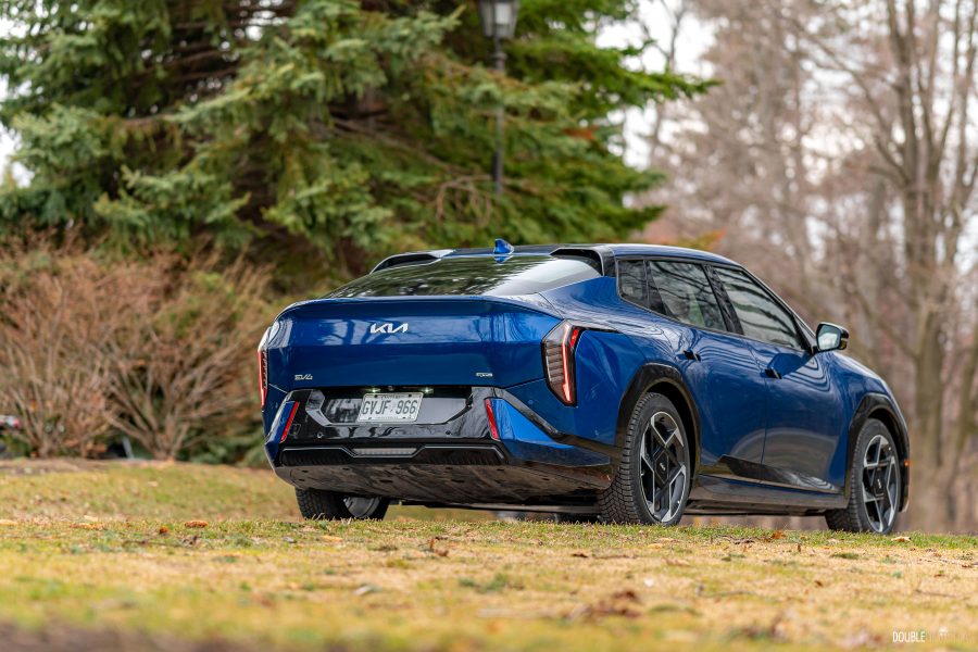 2026 Kia EV4 in Yacht Blue