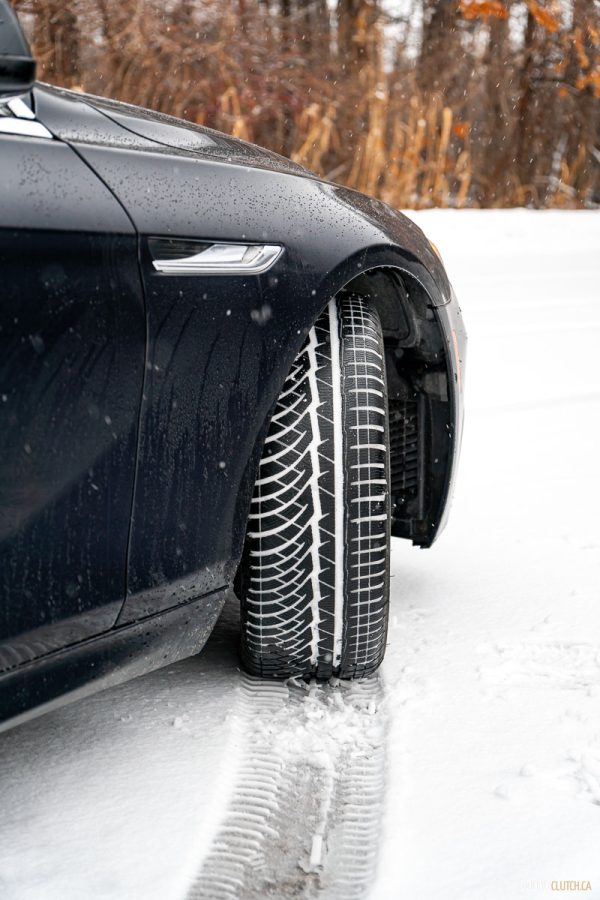 Michelin Pilot Alpin PA4 performance winter tires on 2013 BMW 650i xDrive Gran Coupe
